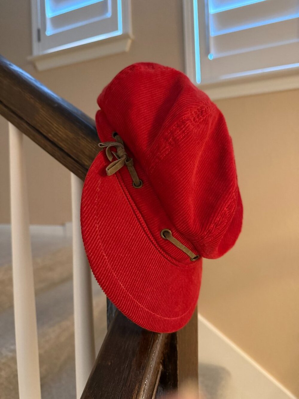 VTG Y2K Mudd Corduroy 'Newsboy Cap